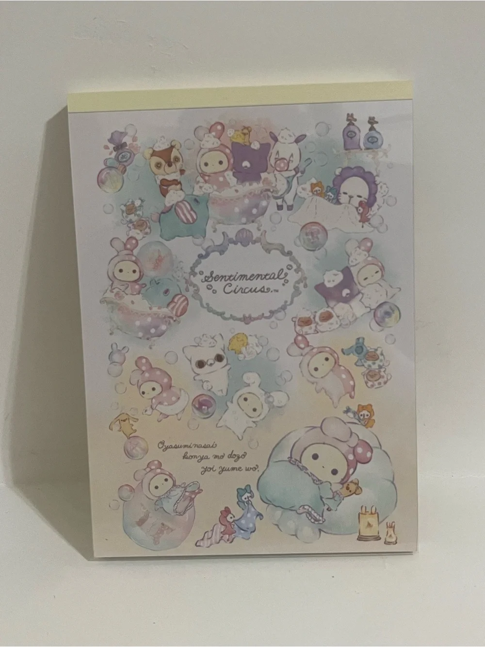 Sentimental Circus Warm Bubbles Soap Series Memo Pad